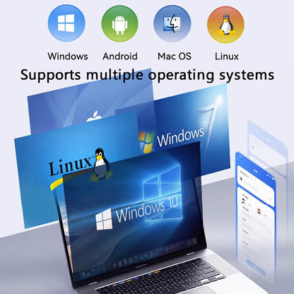 Hub USB-C Yesido HB23, 5in1, Sivi