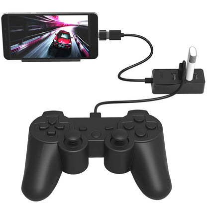 Hub USB Orico W5P-U2-100, 4 x USB-A, 1m, Crni