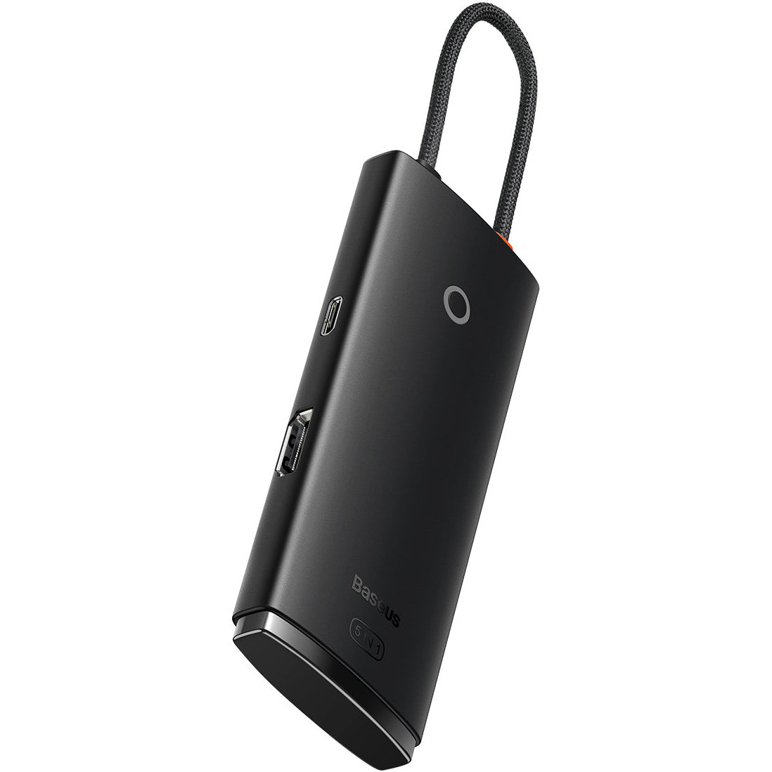 Hub USB-C Baseus Lite, 3 X USB-A 3.0 - USB-C - HDMI, Crna WKQX040001