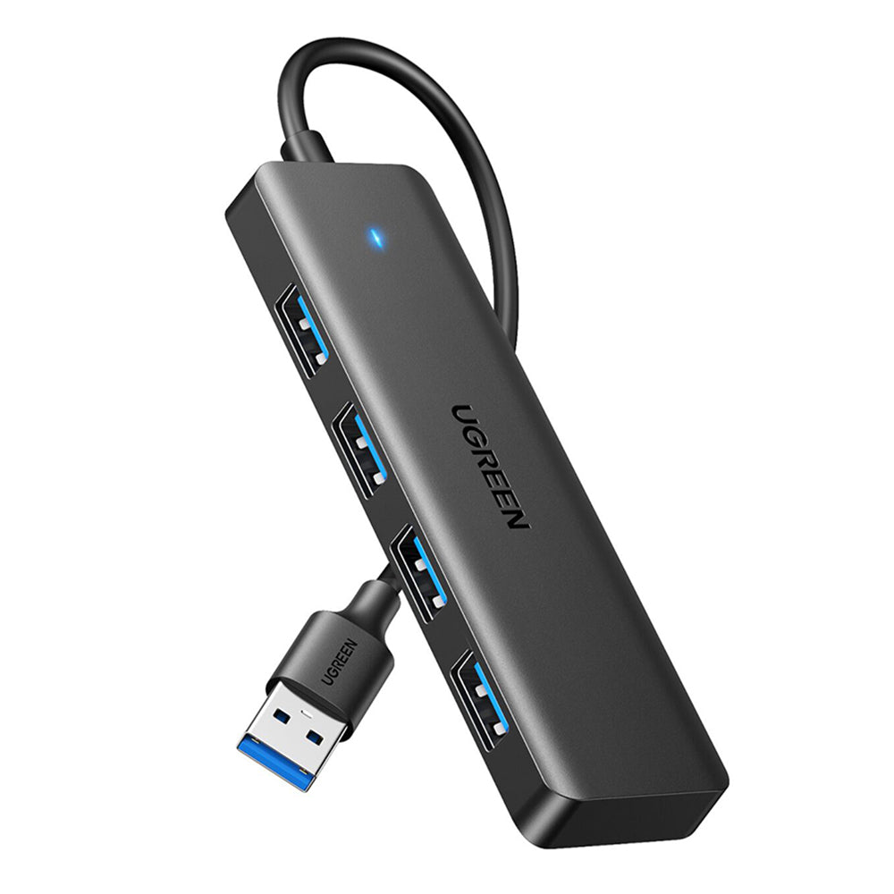 Hub USB UGREEN CM219 (25851), 4 x USB-A 3.0, Crni