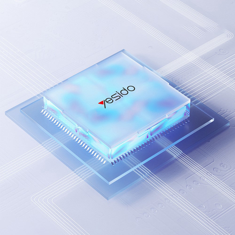 Hub USB / USB-C Yesido HB19, 4in1, Sivi