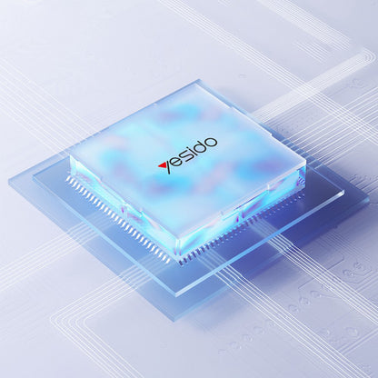 Hub USB / USB-C Yesido HB19, 4in1, Sivi