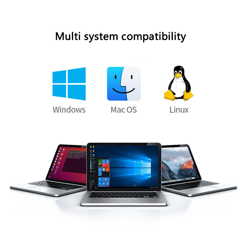 Hub USB / USB-C Yesido HB20, 5in1, Sivi