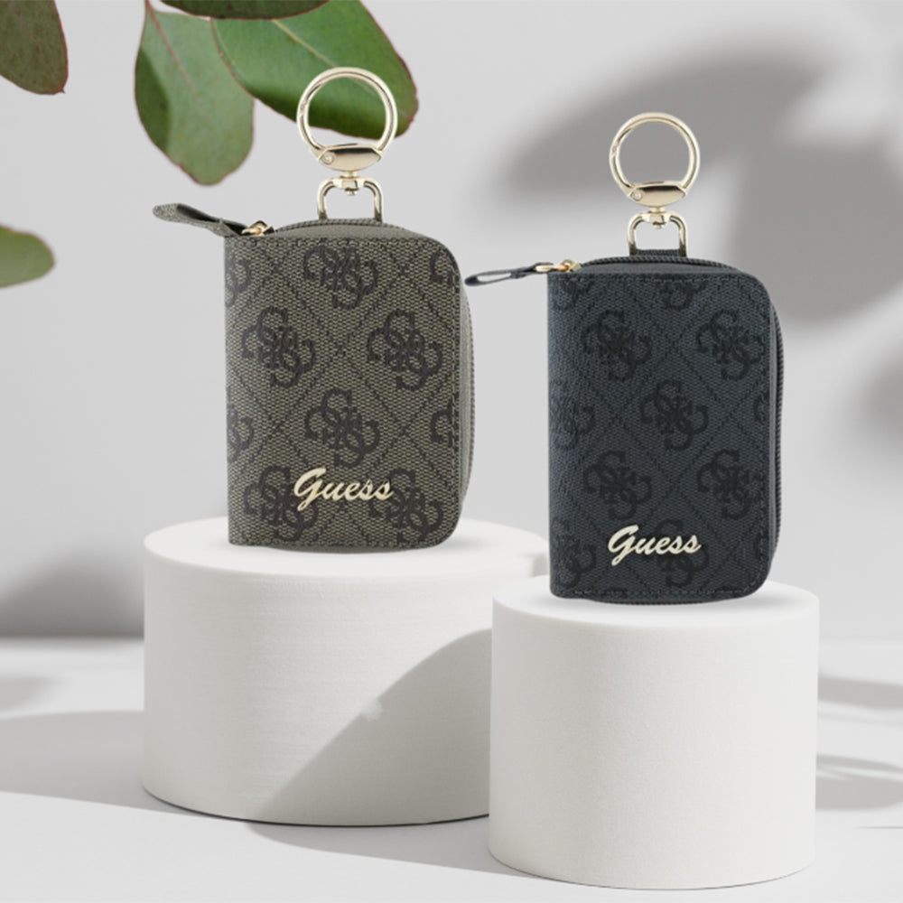 Guess 4G Triangle futrola za dodatke, crna