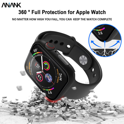 Anank Screen Guard futrola za Apple Watch Series 7 41mm, Crna