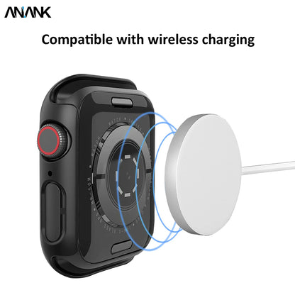 Anank Screen Guard futrola za Apple Watch Series 7 45mm, Crna
