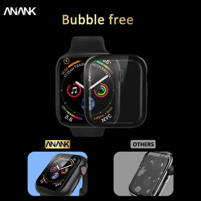 Anank Screen Guard futrola za Apple Watch Series 7 45mm, Crna