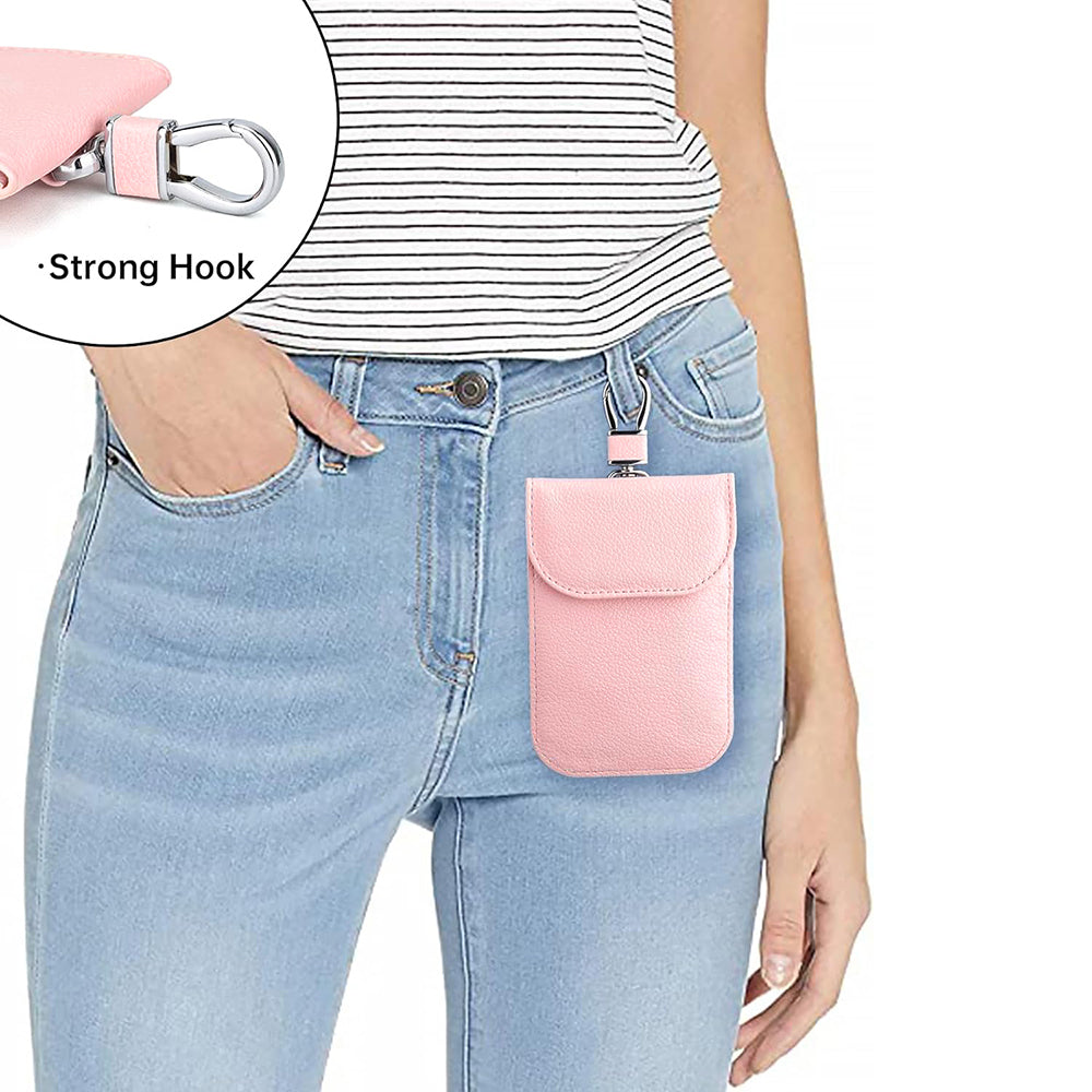 Novčanik sa RFID zaštitom Techsuit AF2, Roze