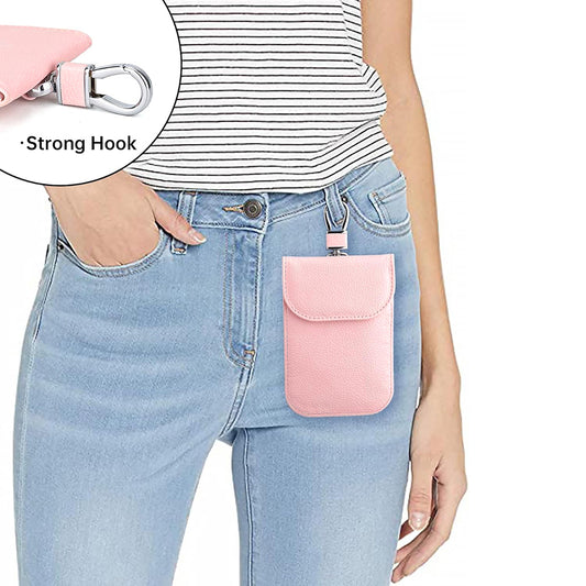 Novčanik sa RFID zaštitom Techsuit AF2, Roze