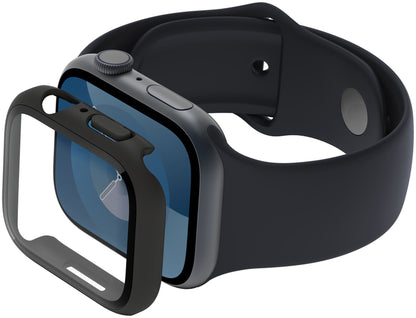 Futrola Belkin ScreenForce TemperedCurve za Apple Watch 44mm / 45mm Series, Crna OVG004zzBK-REV