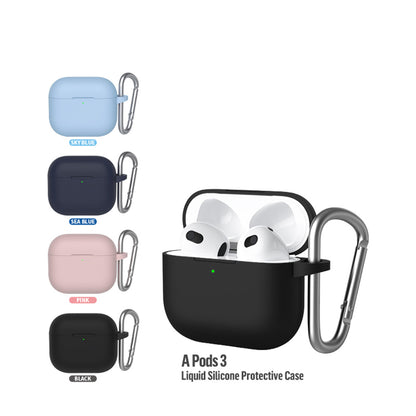 Futrola Blueo Liquid za Apple AirPods 3, Crna
