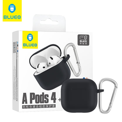 Futrola Blueo Liquid za Apple AirPods 4, Crna