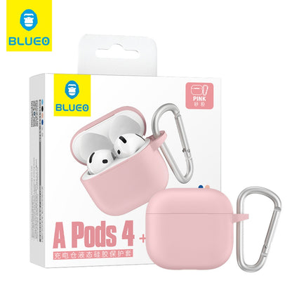 Futrola Blueo Liquid za Apple AirPods 4, Roze
