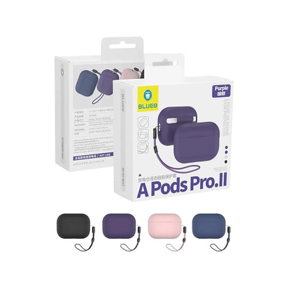 Futrola Blueo Liquid za Apple AirPods Pro 2, Ljubičasta