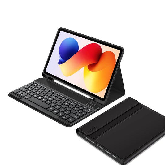 Futrola sa tastaturom za Xiaomi Poco Pad M1 / Redmi Pad 2 Pro, Tech-Protect, SC PEN, Crna