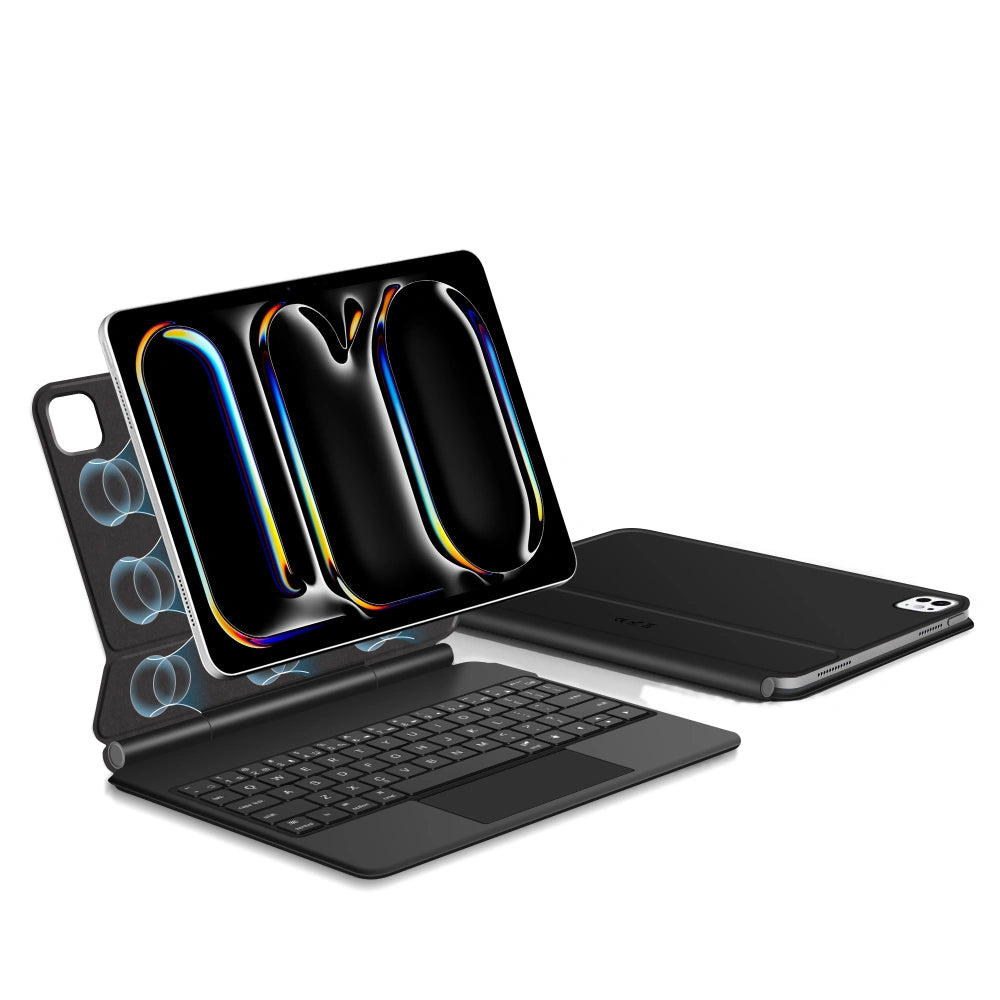 Futrola sa tastaturom za Apple iPad Pro 13 (2025) / (2024), Tech-Protect, SmartCase Magnetic, Crna