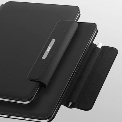 Futrola sa tastaturom za Apple iPad (2025) / (2022), ESR, Rebound, Crna, Refabrikovana
