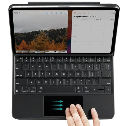 Futrola sa tastaturom za Apple iPad (2025) / (2022), ESR, Rebound New, Crna