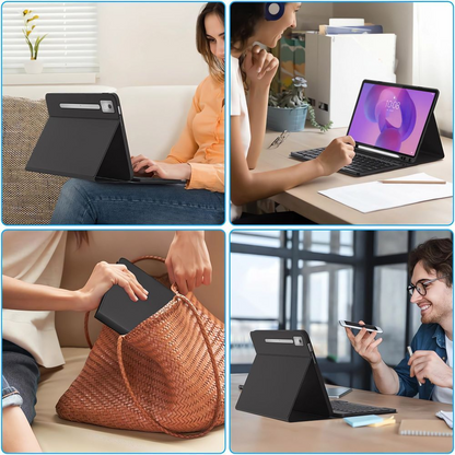 Futrola sa tastaturom za Lenovo Idea Tab Pro, Tech-Protect, SC PEN, Crna