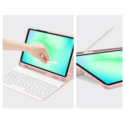 Futrola sa tastaturom za Samsung Galaxy Tab A11+ / Tab A9+, Tech-Protect, SC PEN, Roze