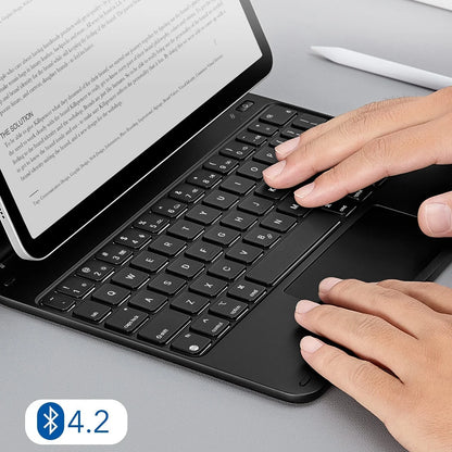 Futrola sa tastaturom za Apple iPad (2025) / (2022), ESR, Rebound, Siva