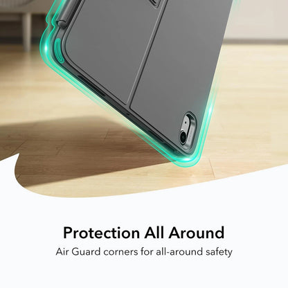 Futrola sa tastaturom za Apple iPad Air 11 (2026) / iPad Air 11 (2025) / Air 11 (2024) / Air (2022) / Air (2020), ESR, Flex, Siva
