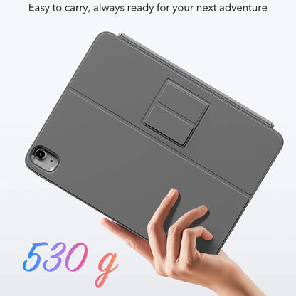 Futrola sa tastaturom za Apple iPad Air 11 (2026) / iPad Air 11 (2025) / Air 11 (2024) / Air (2022) / Air (2020), ESR, Flex, Siva