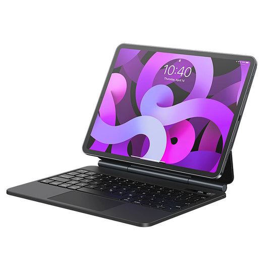 Futrola sa tastaturom za Apple iPad Air (2022) / Air (2020) / Pro 11 (2018), Baseus, Brilliance with Digital Display, Siva