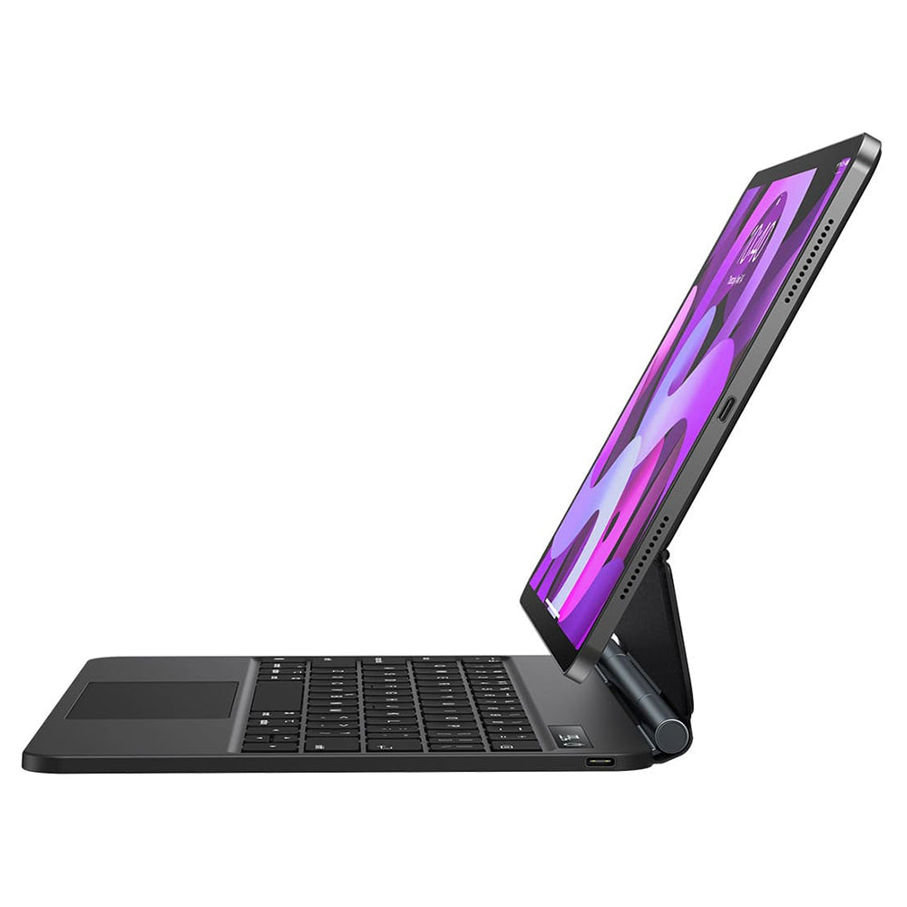 Futrola sa tastaturom za Apple iPad Air (2022) / Air (2020) / Pro 11 (2018), Baseus, Brilliance with Digital Display, Siva