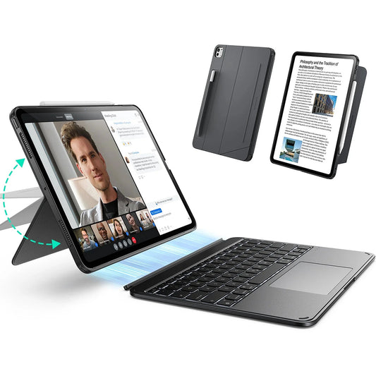 Futrola sa tastaturom za Apple iPad Pro 13 (2024), ESR, Shift, Siva