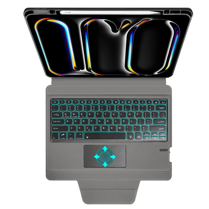 Futrola sa tastaturom za Apple iPad Pro 13 (2024), Techsuit, KeyTab Pro, Crna