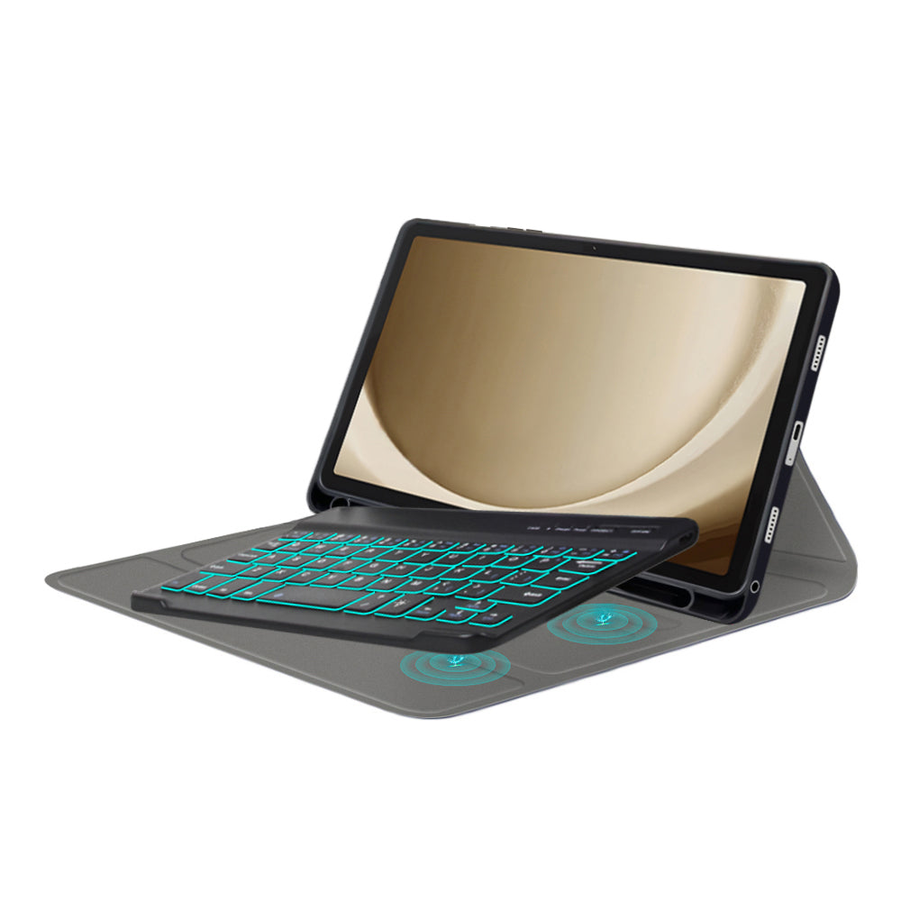 Futrola sa tastaturom za Samsung Galaxy Tab A9+, Techsuit, CozyTab, Crna