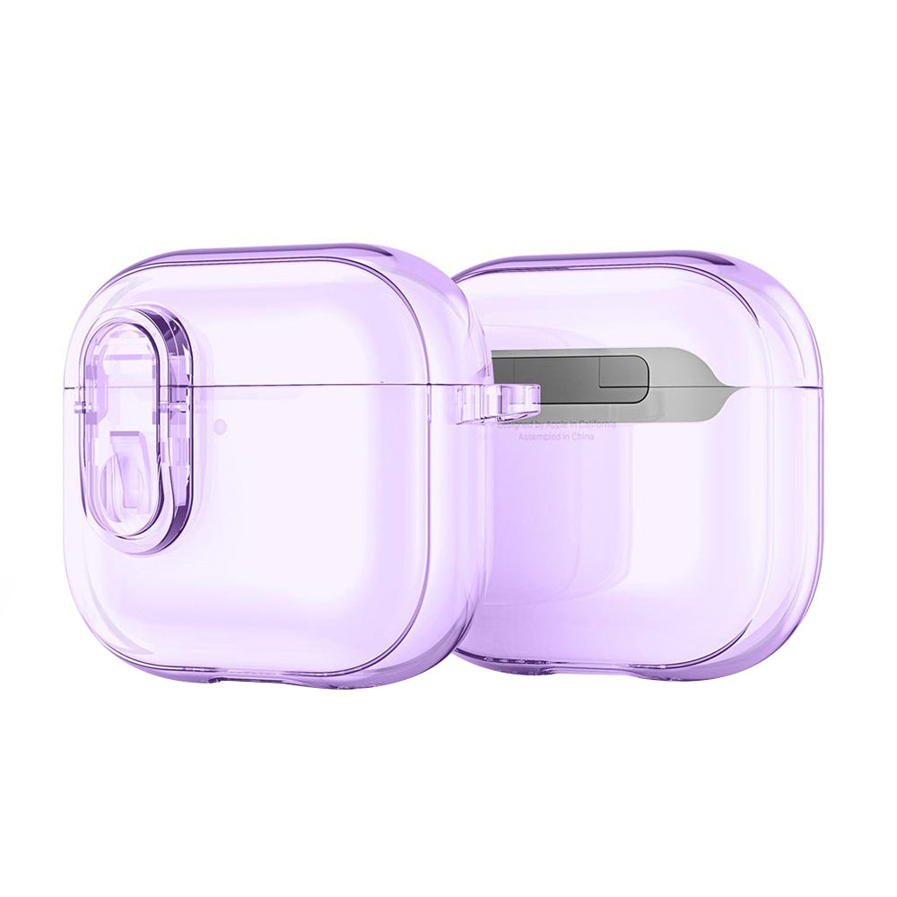 Futrola DUX DUCIS PECL za Apple AirPods 4, Ljubičasta
