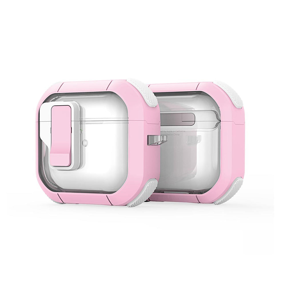 Futrola DUX DUCIS PECN za Apple AirPods 4, Roze Bele