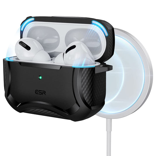 Futrola ESR Cyber Armor Tough za Apple AirPods Pro Series, Crna