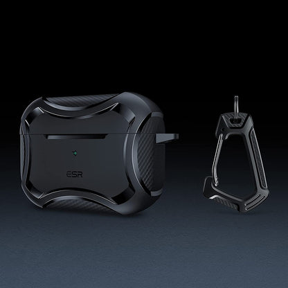 Futrola ESR Cyber Armor Tough za Apple AirPods Pro Series, Crna