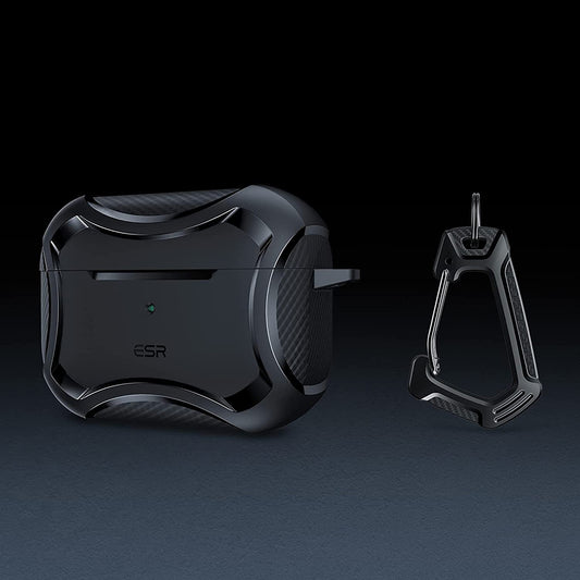 Futrola ESR Cyber Armor Tough za Apple AirPods Pro Series, Crna