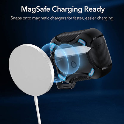 Futrola ESR Cyber Armor Tough za Apple AirPods Pro Series, Crna