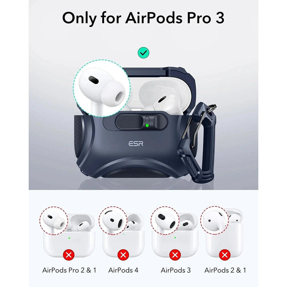 Futrola ESR Cyber FlickLock za Apple AirPods Pro 3, Plava