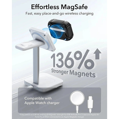 Futrola ESR Cyber FlickLock za Apple AirPods Pro 3, Crna