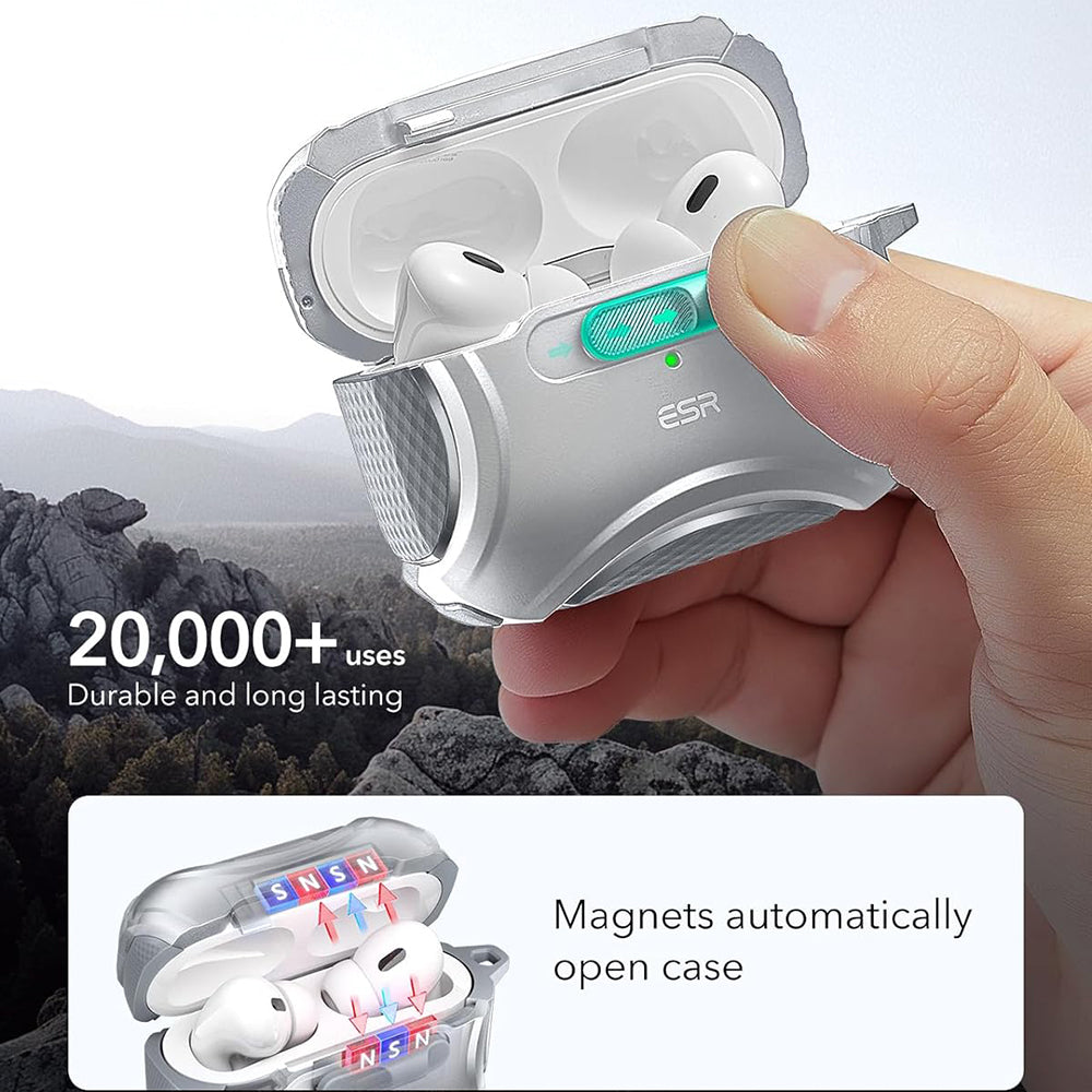ESR Cyber futrola za Apple AirPods Pro Series, Siva