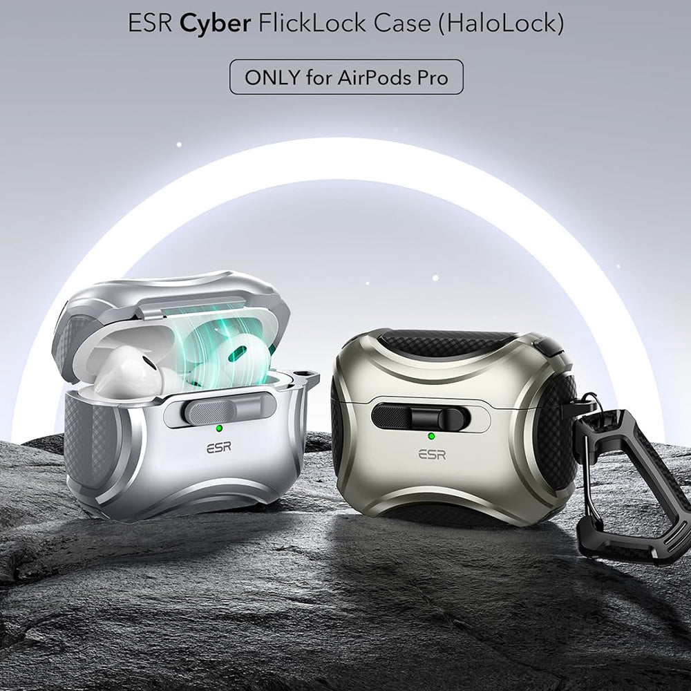ESR Cyber futrola za Apple AirPods Pro Series, Siva