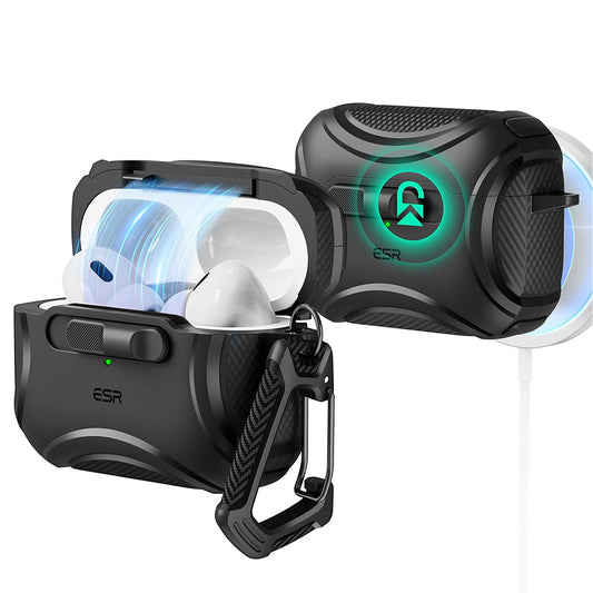 Futrola ESR Cyber za Apple AirPods Pro seriju, Crna