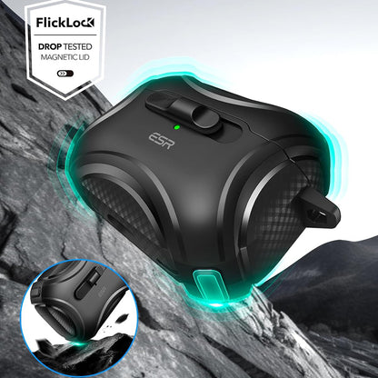 Futrola ESR Cyber za Apple AirPods Pro seriju, Crna