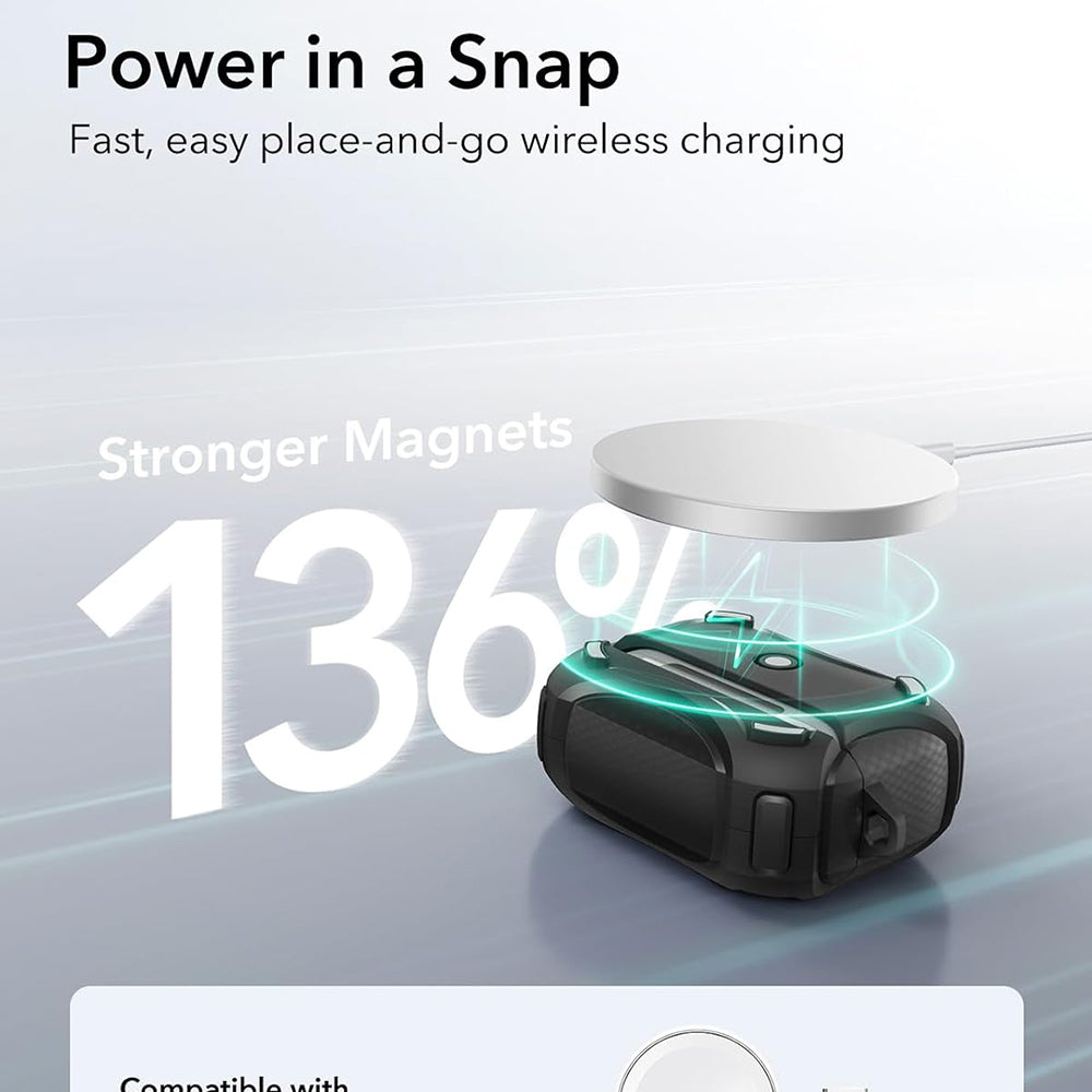 Futrola ESR Cyber za Apple AirPods Pro seriju, Crna