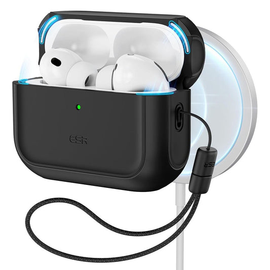 Futrola ESR Orbit Hybrid za Apple Airpods Pro 3, Crna, Ponovo zapečaćena