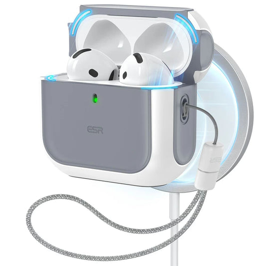 Futrola ESR Orbit Hybrid za Apple AirPods 4, Bela