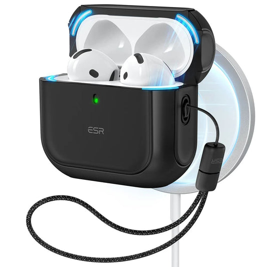 Futrola ESR Orbit Hybrid za Apple AirPods 4, Crna