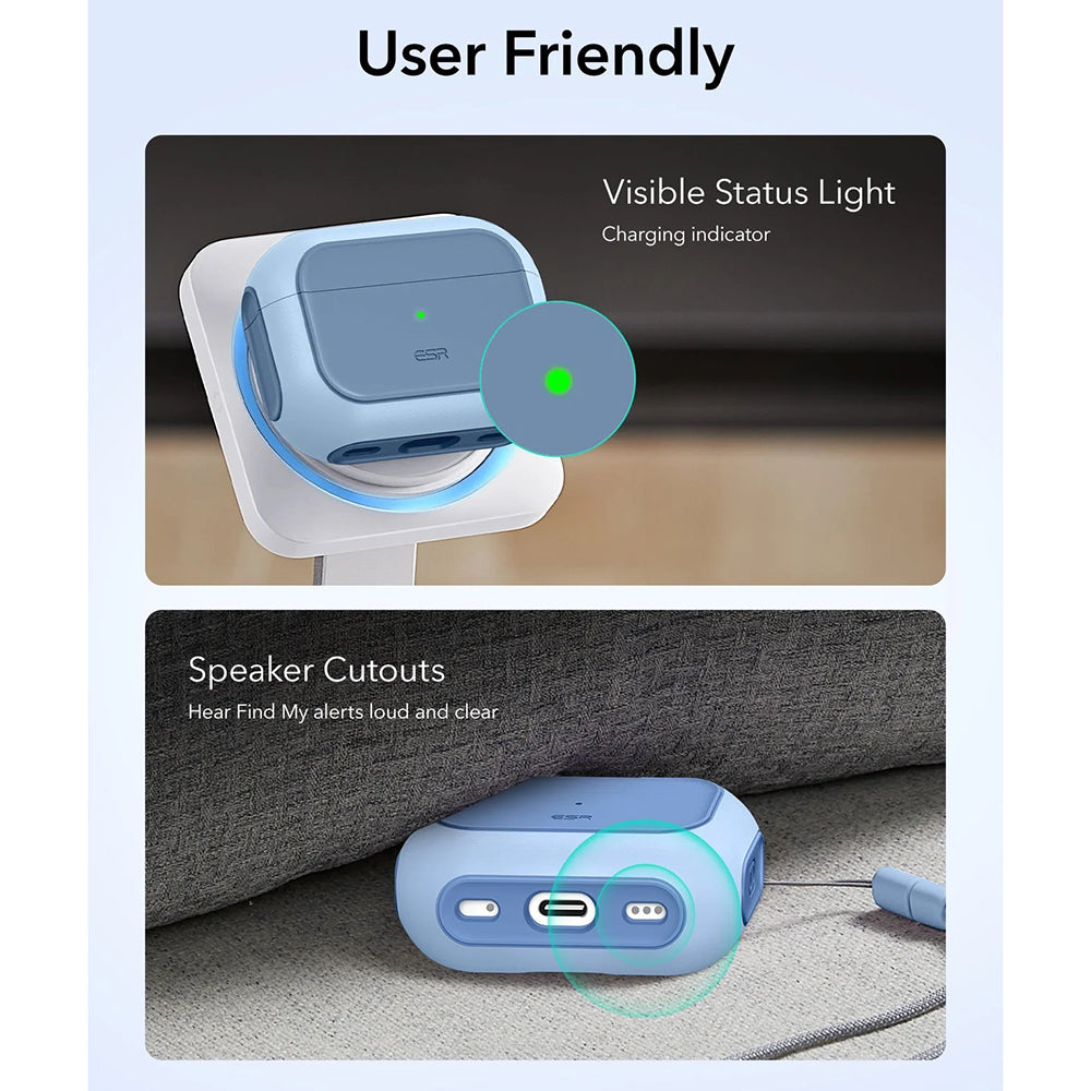 ESR Orbit Hybrid futrola za Apple AirPods Pro 3, Plava