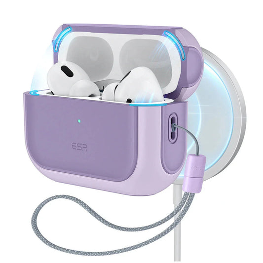 Futrola ESR Orbit Hybrid za Apple AirPods Pro 3, Ljubičasta
